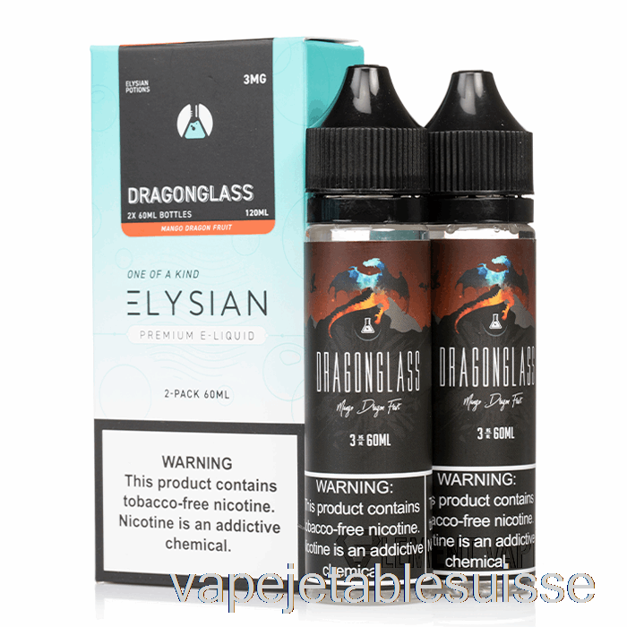 Vape Suisse Dragonglass - Laboratoires Elysian - 120ml 0mg